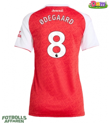 Arsenal Martin Odegaard #8 Hemmatröja Kvinnor 2025-26 Kortärmad